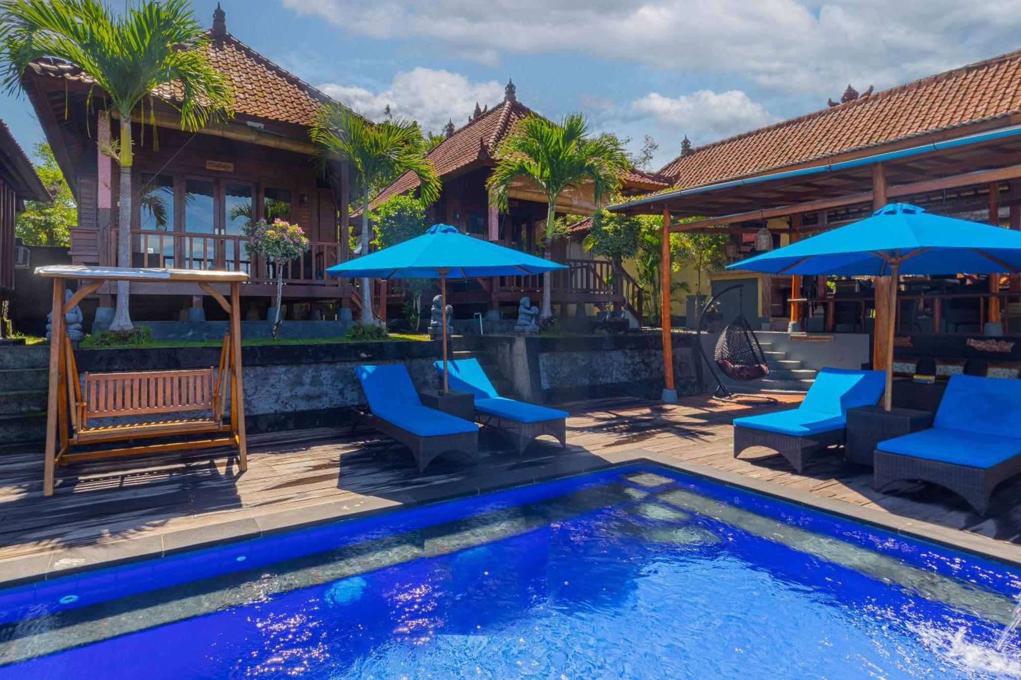 Tatak Bunut Villa Ceningan Lembongan Buitenkant foto
