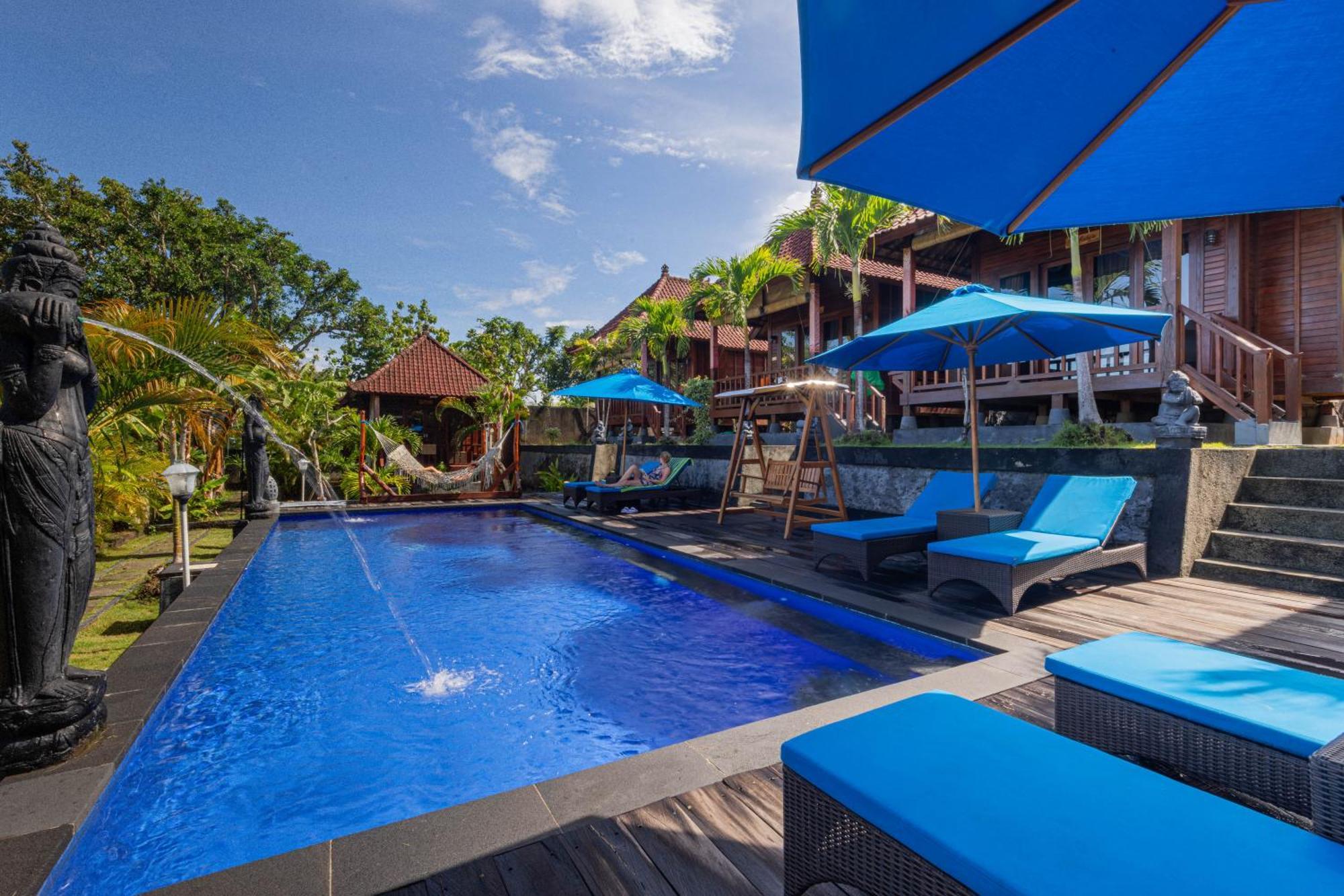 Tatak Bunut Villa Ceningan Lembongan Buitenkant foto
