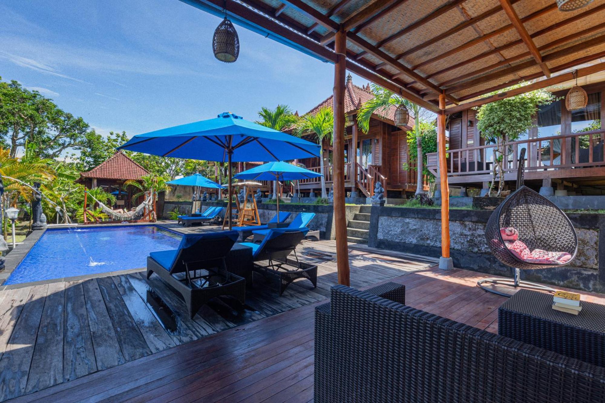 Tatak Bunut Villa Ceningan Lembongan Buitenkant foto